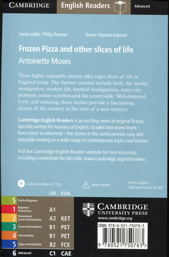 Паперова книга «Frozen Pizza and Other Slices of Life», автор Антонетта Моузес - фото №1