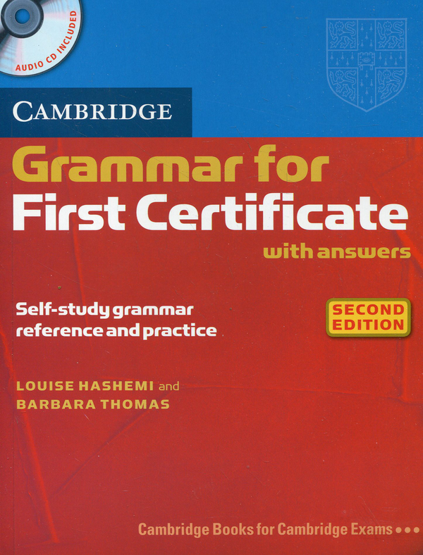 [object Object] «Cambridge Grammar for First Certificate with Answers (+ CD-ROM)», авторів Луиза Хашеми, Барбара Томас - фото №2 - мініатюра