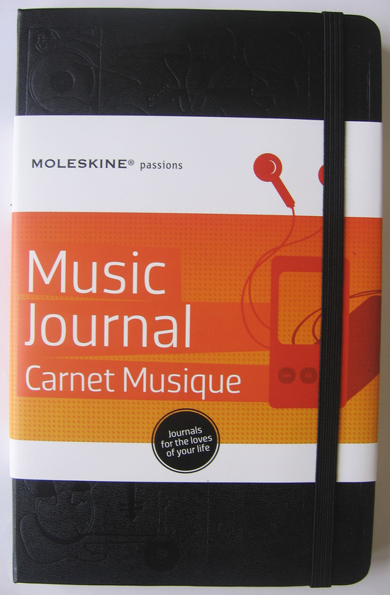  «Записная книжка Moleskine Passion Книга музыки (PHMS3A#978-88-6293-320-9)», бренда Moleskine - фото №1