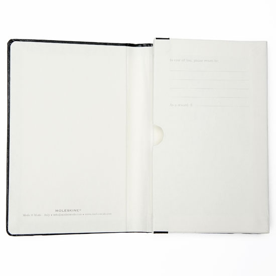 «Карманная папка Moleskine с кармашками Черная (QP015F)», бренда Moleskine - фото №1