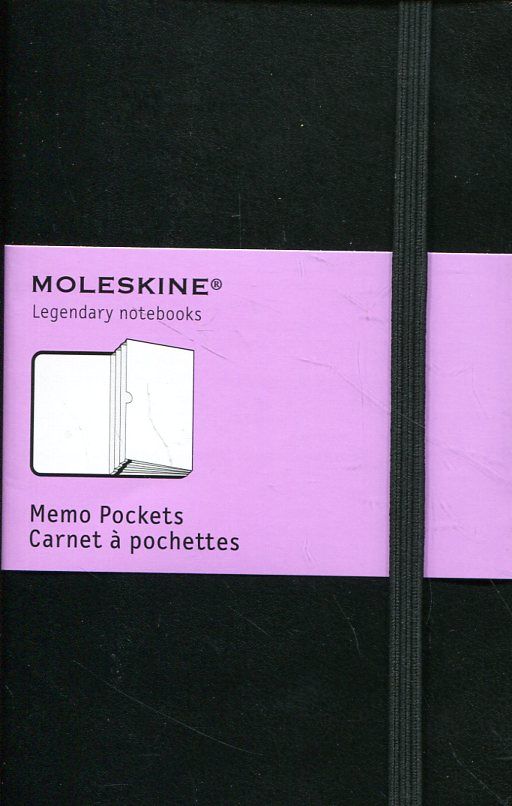 «Карманная папка Moleskine с кармашками Черная (QP015F)», бренда Moleskine - фото №1