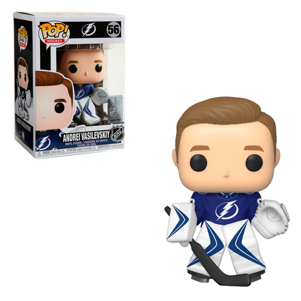  «Коллекционная фигурка Funko POP! NHL Lightning Andrei Vasilevskiy (44116)», бренда Funko Pop - фото №1