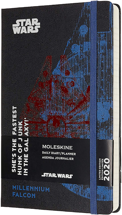  «Ежедневник Moleskine Star Wars на 2020 год Черный (DSW12DC3Y20)», бренда Moleskine - фото №1