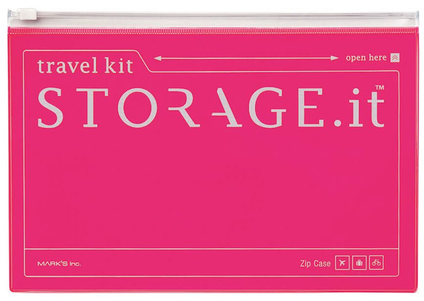 undefined «Чехол Storage.it New Zip Case Розовый неон (STI-VC3-NPK)», бренда Storage.it - фото №1
