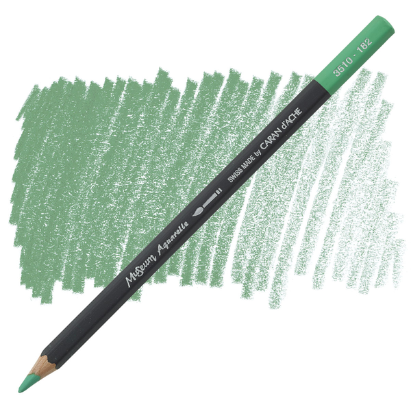  «Карандаш Caran d'Ache Museum Aquarelle Cobalt green (3510.182)», бренда Caran d'Ache - фото №1