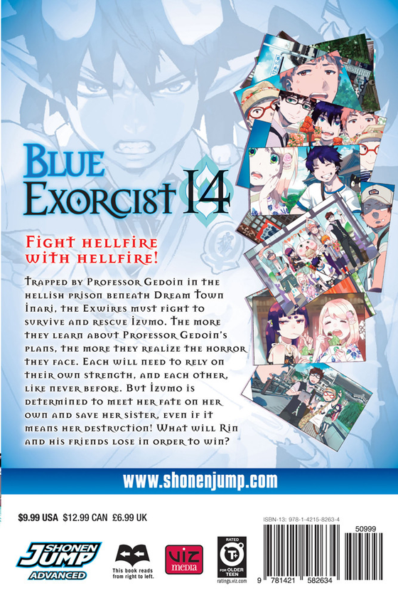 Паперова книга «Blue Exorcist. Volume 14», автор Кадзуе Като - фото №1