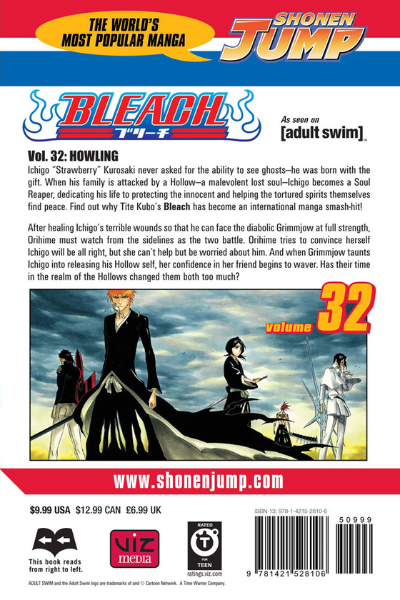 Паперова книга «Bleach. Volume 32», автор Тайто Кубо - фото №1