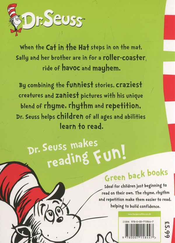 Бумажная книга «The Cat in the Hat», автор Доктор Сьюз - фото №1