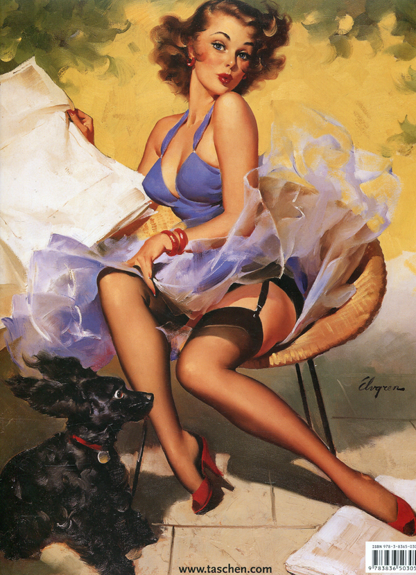 Бумажная книга «Gil Elvgren. The complete pin-ups», авторов Чарльз Дж. Мартинье, Луис К. Мейзель - фото №1
