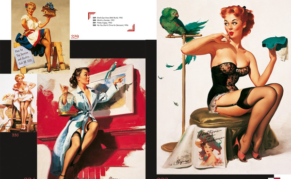 Бумажная книга «Gil Elvgren. The complete pin-ups», авторов Чарльз Дж. Мартинье, Луис К. Мейзель - фото №1