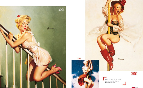 Бумажная книга «Gil Elvgren. The complete pin-ups», авторов Чарльз Дж. Мартинье, Луис К. Мейзель - фото №1