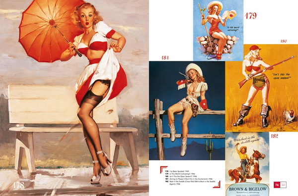 Бумажная книга «Gil Elvgren. The complete pin-ups», авторов Чарльз Дж. Мартинье, Луис К. Мейзель - фото №1