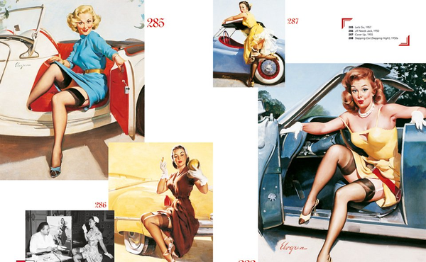 Бумажная книга «Gil Elvgren. The complete pin-ups», авторов Чарльз Дж. Мартинье, Луис К. Мейзель - фото №1