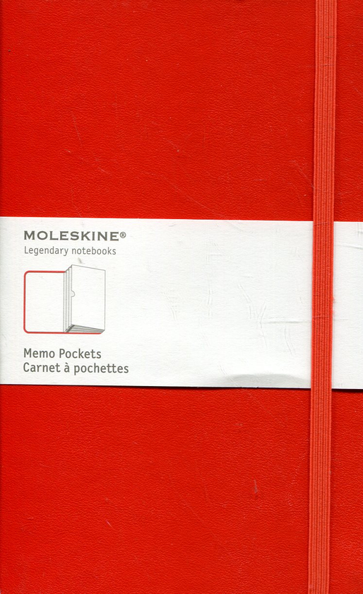 «Папка Moleskine с кармашками Красная (QP065RF)», бренда Moleskine - фото №1