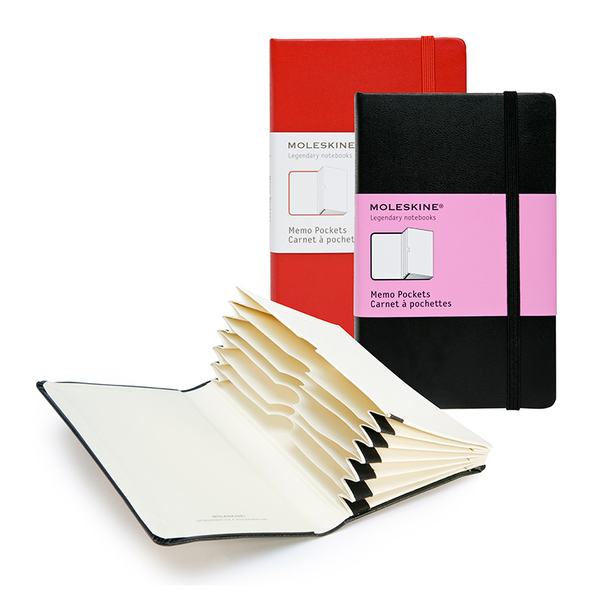 «Карманная папка Moleskine с кармашками Красная (QP015RF)», бренда Moleskine - фото №1