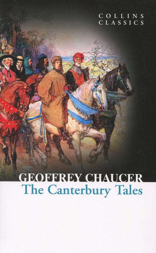 Паперова книга «The Canterbury Tales», автор Джеффрі Чосер - фото №1