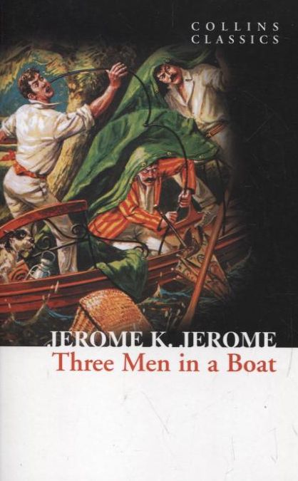 Паперова книга «Three Men in a Boat», автор Джером Клапка Джером - фото №1