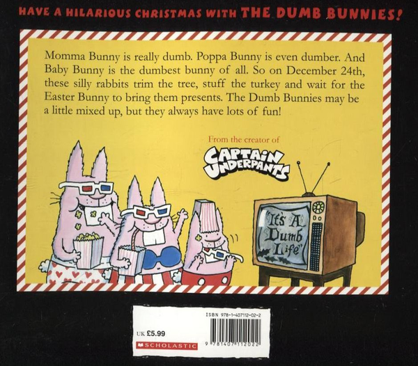 Бумажная книга «The Dumb Bunnies' Easter», автор Дэв Пилки - фото №1