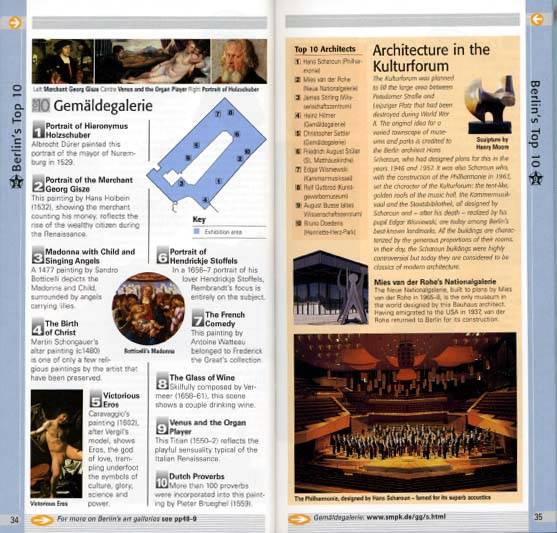 Бумажная книга «Eyewitness Top 10 Travel Guide: Berlin», автор Юрген Шойнеманн - фото №1