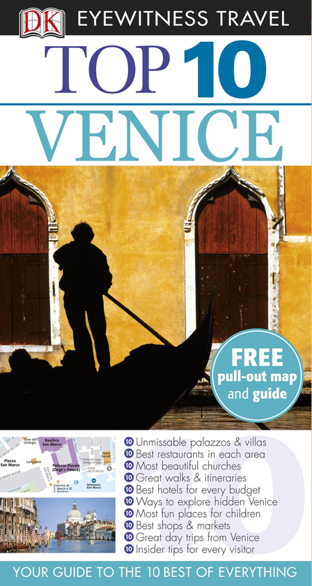 Паперова книга «Eyewitness Top 10 Travel Guide: Venice», автор Джилліан Прайс - фото №1