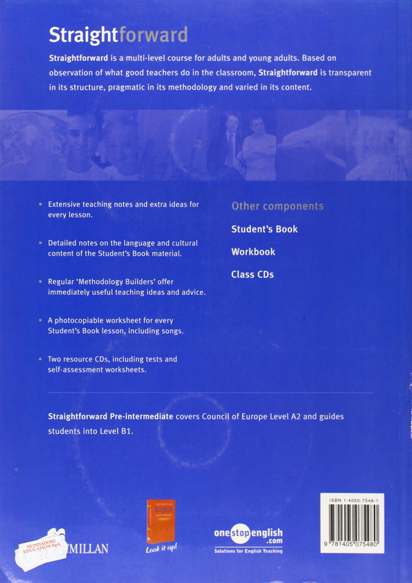 Паперова книга «Straightforward Pre Intermediate Teacher's Book Pack», автор Джим Скрівенер - фото №1