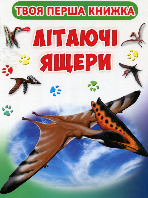 Книга Твоя перша книга. Літаючі ящери