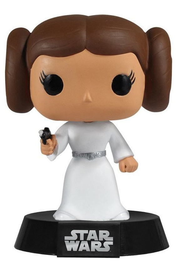  «Коллекционная фигурка Funko POP! Star Wars Принцесса Лея (2319)», бренда Funko Pop - фото №1