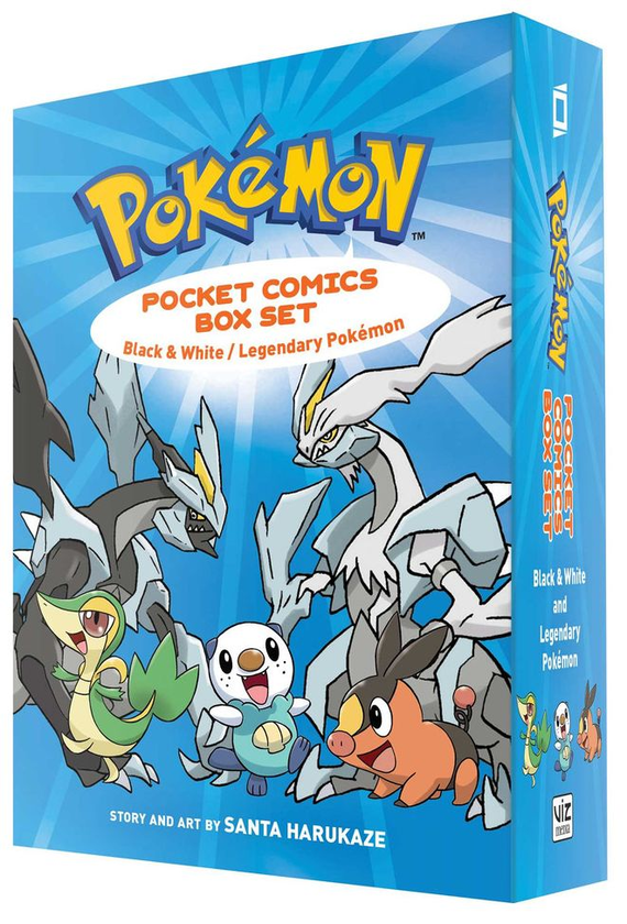 Бумажная книга «Pokemon Pocket Comics Box Set », автор Санта Харукадзе - фото №1