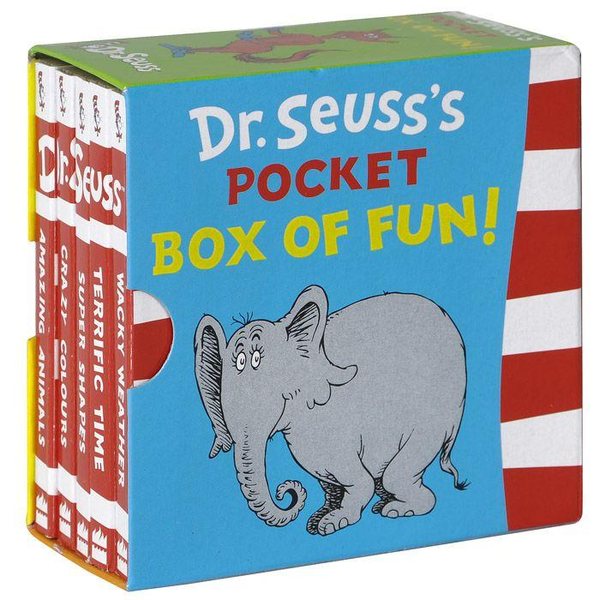 Бумажная книга «Dr. Seuss’s Pocket Box of Fun!», автор Доктор Сьюз - фото №1