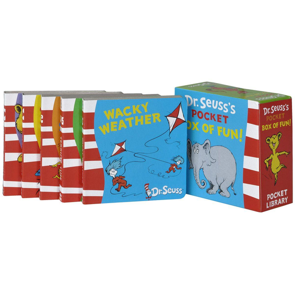Бумажная книга «Dr. Seuss’s Pocket Box of Fun!», автор Доктор Сьюз - фото №1