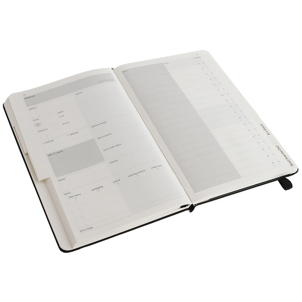  «Записная книжка Moleskine Passion Книга ресторанов (MBL36#978-88-6613-155-7)», бренда Moleskine - фото №1