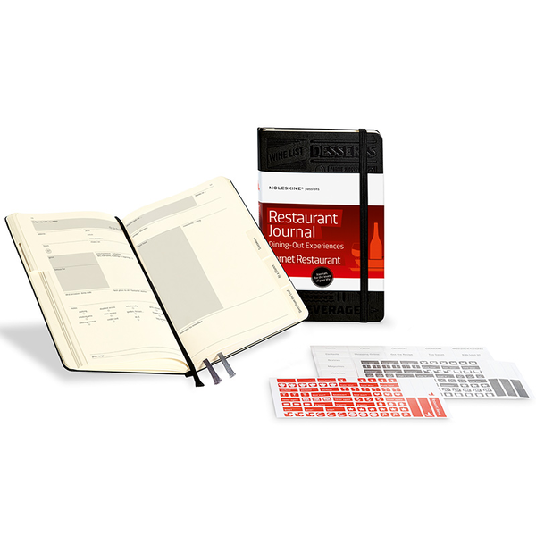  «Записная книжка Moleskine Passion Книга ресторанов (MBL36#978-88-6613-155-7)», бренда Moleskine - фото №1