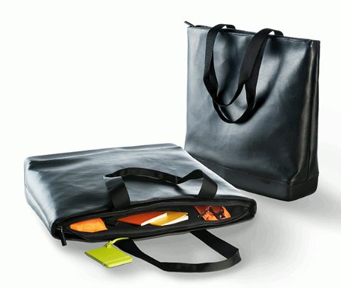  «Сумка Moleskine Travelling Borsa Tote Bag Large Черная (ET22TOAF)», бренда Moleskine - фото №1