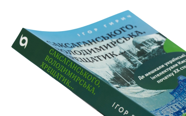 Паперова книга «Саксаганського, Володимирська, Хрещатик...», автор Ігор Гирич - фото №1
