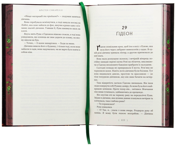 Бумажная книга «Багряна Міль. Книга 1. Безсердечний мисливець. Limited edition», автор Кристен Сиккарелли - фото №1