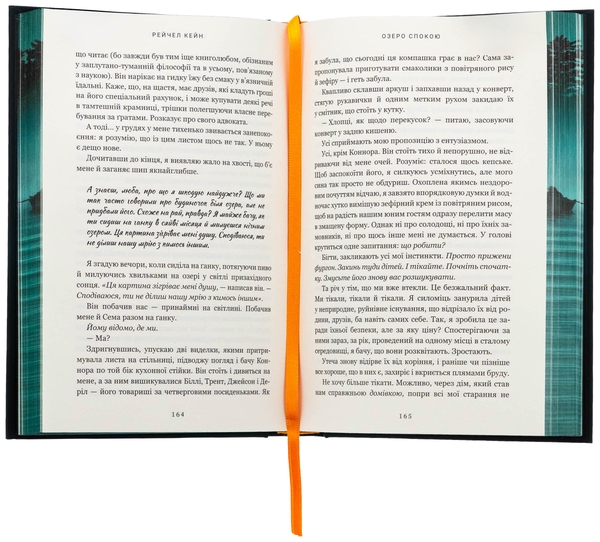 Бумажная книга «Озеро спокою. Limited edition», автор Рэйчел Кейн - фото №1