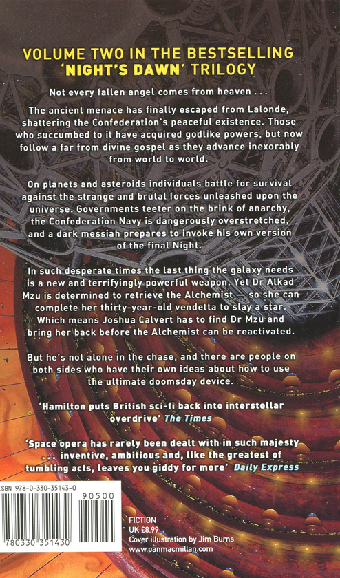 Паперова книга «The Neutronium Alchemist: Night's Dawn Trilogy, Book 2», автор Пітер Гамільтон - фото №1