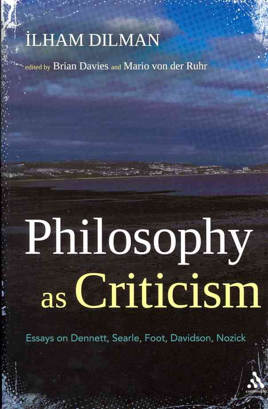 Бумажная книга «Philosophy as Criticism: Essays on Dennett, Searle, Foot, Davidson, Nozick» - фото №1