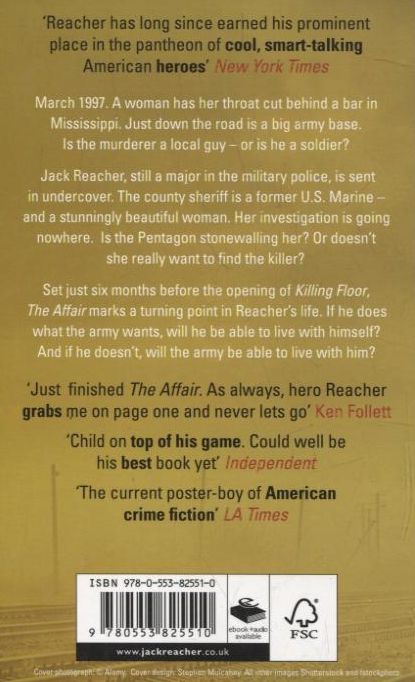 Бумажная книга «The Affair», автор Ли Чайлд - фото №1