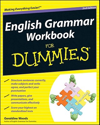 Бумажная книга «English Grammar Workbook For Dummies», автор Джеральдина Вудс - фото №1