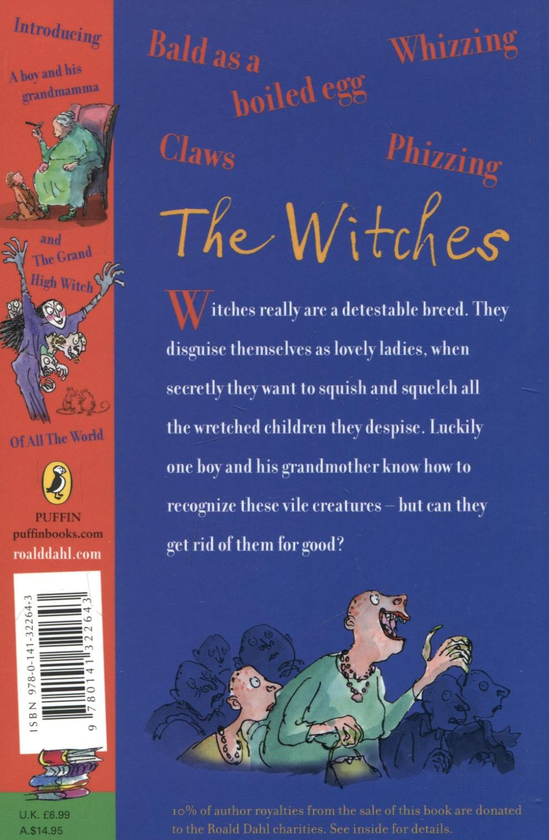 Бумажная книга «The Witches», автор Роальд Даль - фото №1