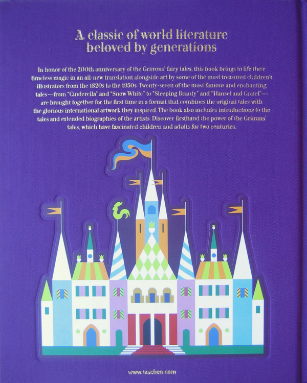 Паперова книга «The Fairy Tales of the Brothers Grimm», автор Брати Грімм - фото №1