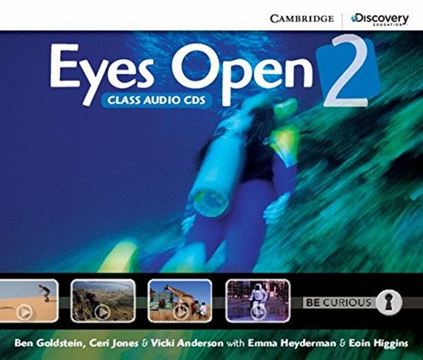[object Object] «Eyes Open. Level 2. Class Audio CDs (3)», авторів Кері Джонс, Віккі Андерсон, Бен Гольдштейн - фото №1