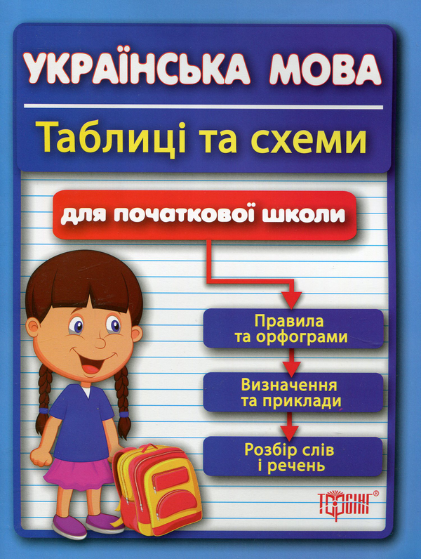 Бумажная книга «Таблиці та схеми для початкової школи. Українська мова», автор Наталья Курганова - фото №1
