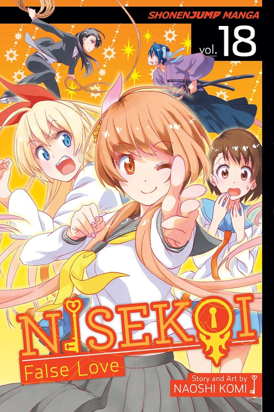 Бумажная книга «Nisekoi. False Love. Volume 18», автор Наоси Коми - фото №1