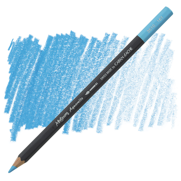  «Карандаш Caran d'Ache Museum Aquarelle Light Blue (3510.161)», бренда Caran d'Ache - фото №1