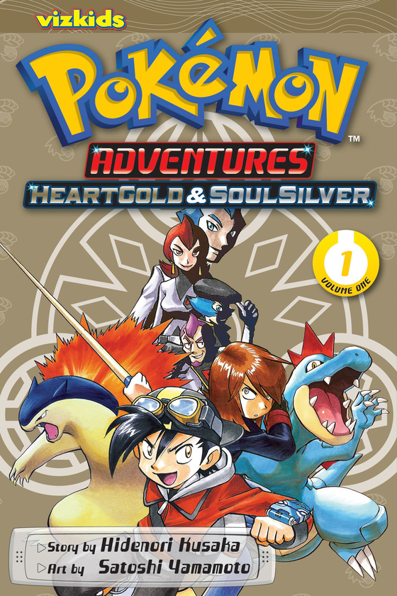 Бумажная книга «Pokemon Adventures. Heart Gold and Soul Silver. Volume 1», автор Хидэнори Кусака - фото №1