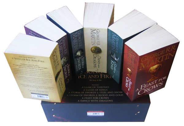 Бумажная книга «A Game of Thrones: The Story Continues. The Complete Boxset of All 6 Books», автор Джордж Р. Р. Мартин - фото №1
