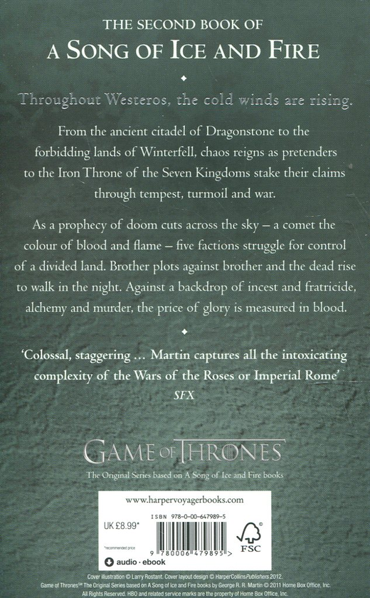 [object Object] «A Game of Thrones: The Story Continues. The Complete Boxset of All 6 Books», автор Джордж Р. Р. Мартін - фото №5 - мініатюра