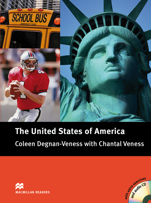 Паперова книга «Macmillan Readers The United States of America without CD», авторів Шанталь Венесс, Колін Дегнан-Венесс - фото №1